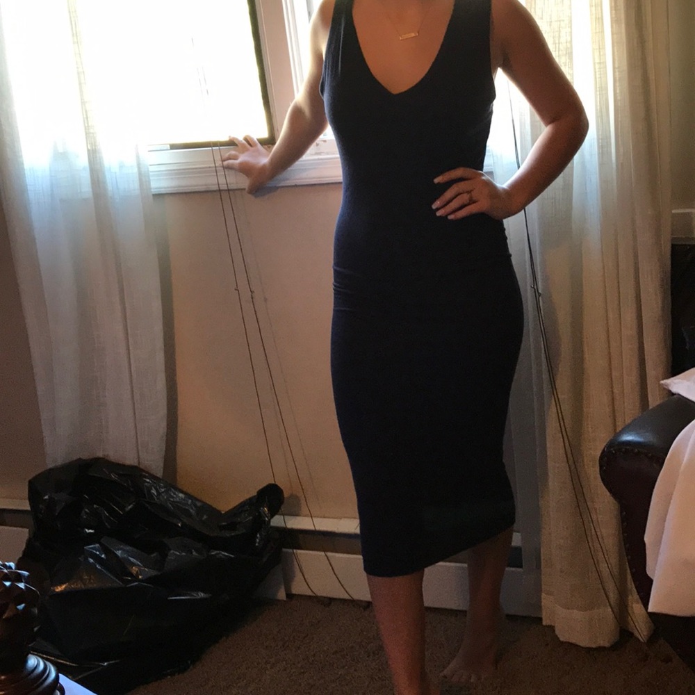 Navy dress